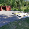 Kundebilde Svart fundament til Neptunus 9,6 m²