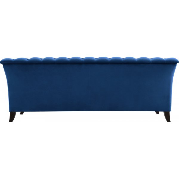 Sofa 3-seter Chesterfield Bl� - Milton