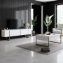 Lux sofabord 90 x 60 cm - Hvit/gull Lux sofabord 90 x 60 cm - Hvit/gull