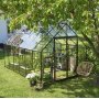 Drivhus Qube 9,9 m - Sort