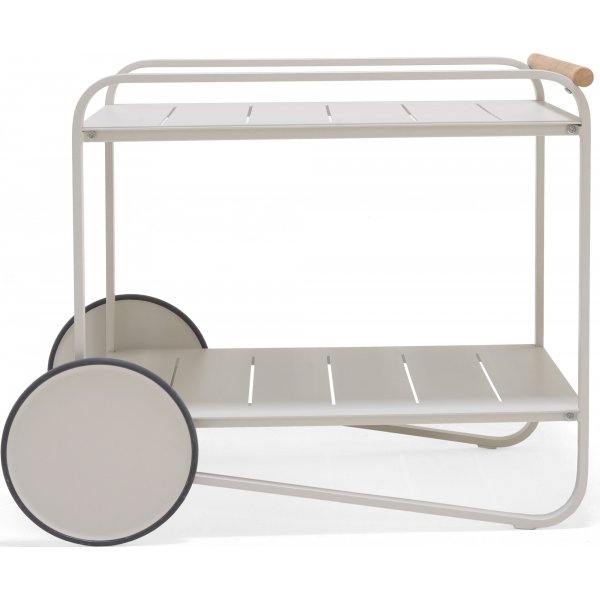 Livsstilshageportaler - Beige serveringsvogn Livsstilshageportaler - Beige serveringsvogn