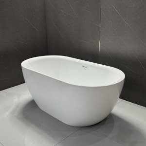Badekar Pearl frittst�ende 150 � 75 cm