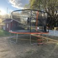 Kundebilde Trampoline med sikkerhetsnett - 425 cm