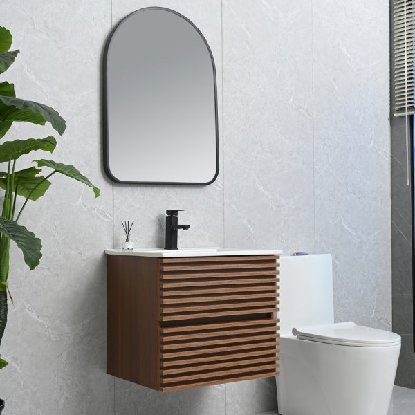 Baderomsmøbler Venezia 60 cm - Mørkt tre Baderomsmøbler Venezia 60 cm - Mørkt tre