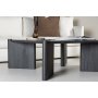 Rogaland sofabord 100 x 100 cm - Sort
