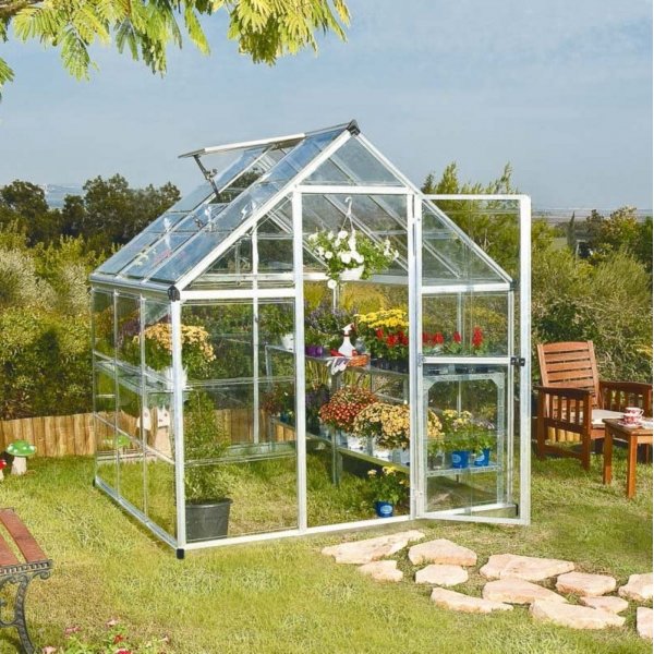 Harmony drivhus - 3,4 m + Drivhusrengjring