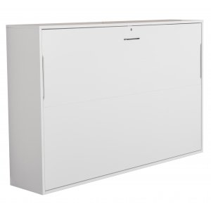 Sengeskap Compact Living horisontal veggseng - 120x200 cm - hvit