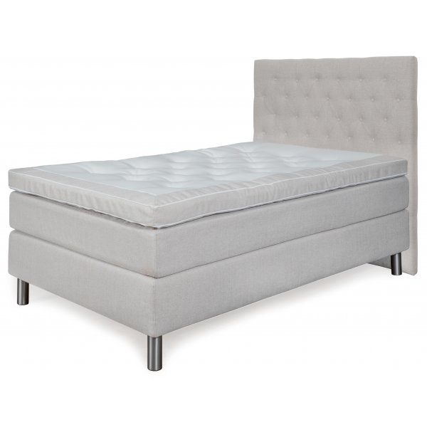 Hilton beige sengegavl 120 cm bred