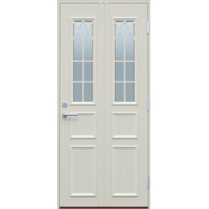 Leia ytterdør med vindu + Karmskruepakke Leia ytterdør med vindu + Karmskruepakke