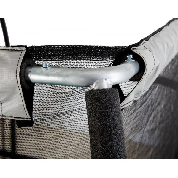 Rektangulær trampoline med sikkerhetsnett - 366 x 244 cm + Jordanker 40 cm - 4 stk Rektangulær trampoline med sikkerhetsnett - 366 x 244 cm + Jordanker 40 cm - 4 stk