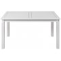 Utend�rs spisebord Bohus hvitt 135 cm