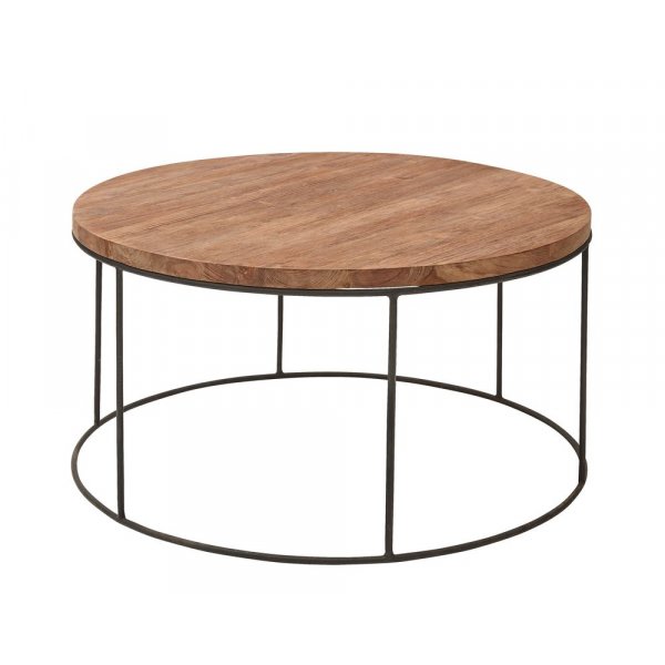 Karla salongbord Ø90 cm - Tre metall Karla salongbord Ø90 cm - Tre metall