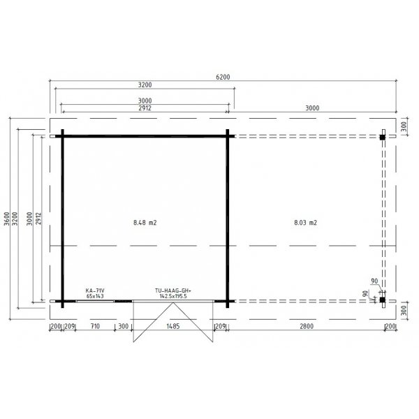 Anneks Melker I - 18 m
