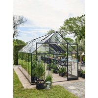 Drivhus Qube 13 m² - Sort Drivhus Qube 13 m² - Sort