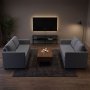 1 2-seters sovesofa Mind - 139 cm - antrasitt