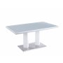 Colombia spisebord uttrekkbart 160-200 cm - Hvit