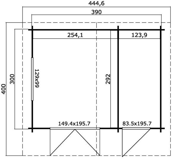 Anneks Adam B - 11,5 m² Anneks Adam B - 11,5 m²