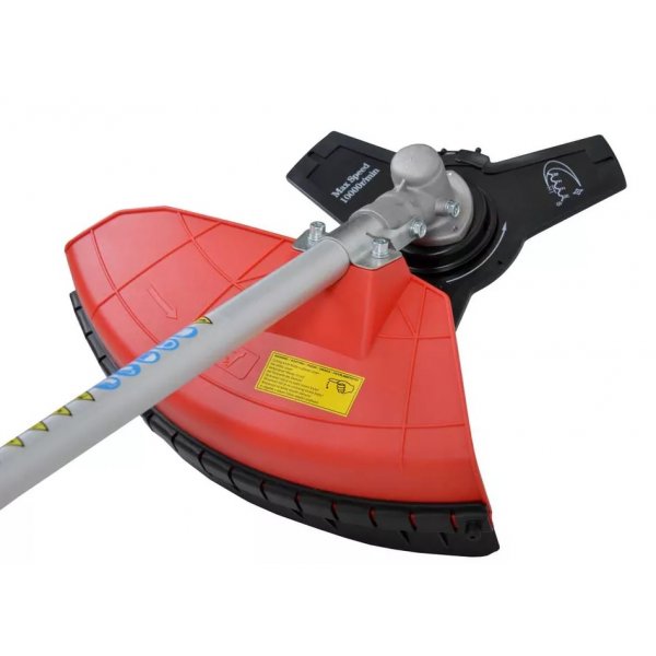 Bensindrevet gresstrimmer/ryddesag med justerbart skaft - 43 CC