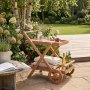 Serveringsvogn Utend�rs Retro Barvogn Teak - Salt�