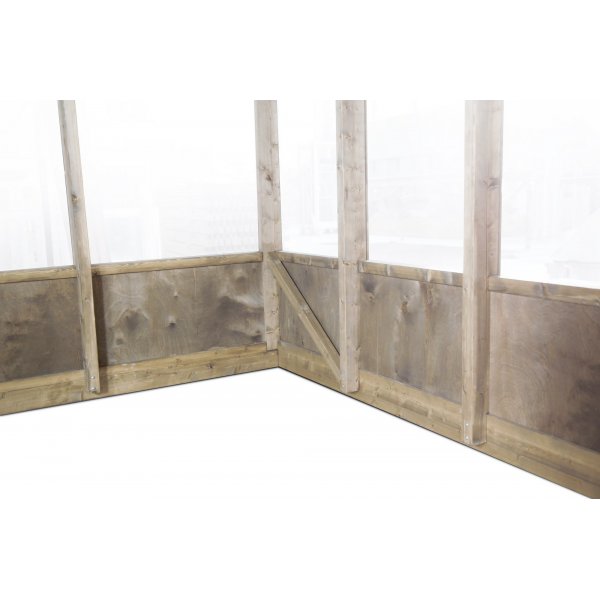 Drivhus Ophelia i tre - 5,4 m² Drivhus Ophelia i tre - 5,4 m²