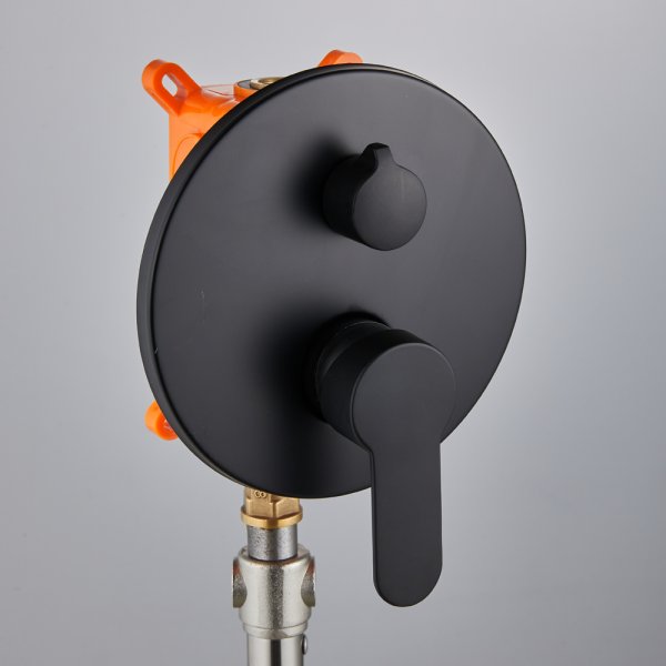 Dusjbatteri Violet - Sort