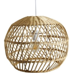 Rottinglampeskjerm 38x31 cm - Natur