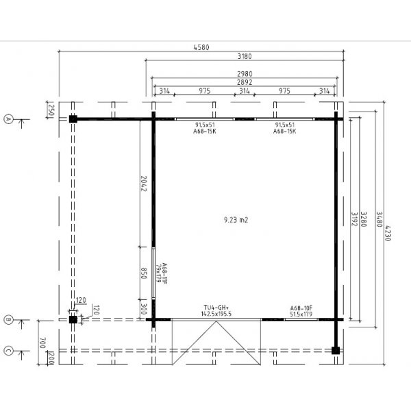 Anneks Karl A - 19 m² Anneks Karl A - 19 m²