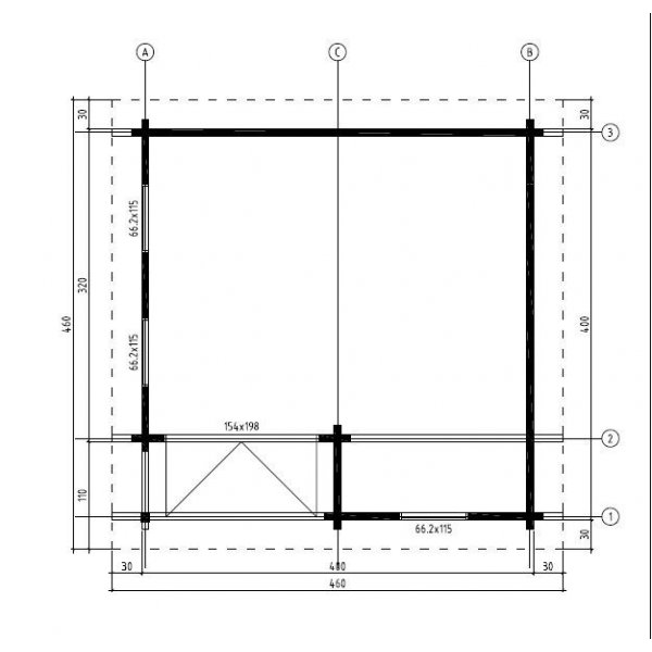 Anneks Marina B - 14,2 m² Anneks Marina B - 14,2 m²