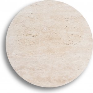 Bordplate travertin - Ø85 cm Bordplate travertin - Ø85 cm