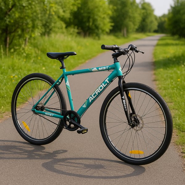 Terrengsykkel Hybrid Mist 28\\\" - Grnn