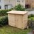 Byggesett for oppbevaring 2,8 m� tre utend�rs oppbevaring til hage