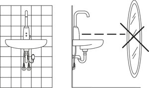 Oras Servantbatteri, 6 V Electra 6330F