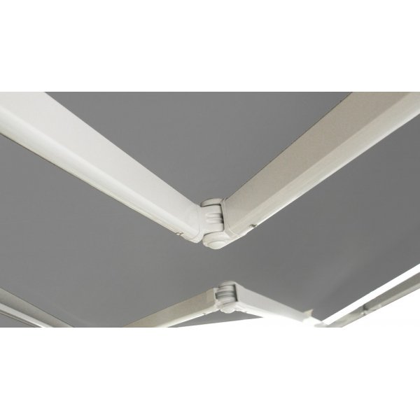 Terrassmarkise med motor - 5 x 3 m - Gr�