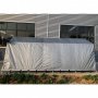 Garasjetelt 2,7x5,1 m PE-lerret 200 g/m� gr�tt garasjesett