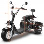 Elscooter Trehjuling - Rd 2000W + Reflekterende sele