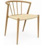 Utend�rs stol i exoliation og tausete Beige - Bella
