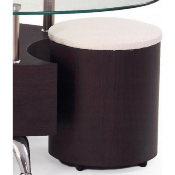 M�tebord med krakker 120 x 65 cm - Wenge