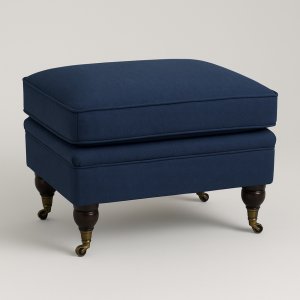 Howard Luxor fotskammel - m�rkebl�