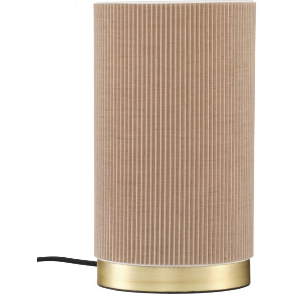 Dora bordlampe - Beige - 25 cm Dora bordlampe - Beige - 25 cm