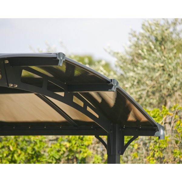 Canopia Alpine Metal Carport For Bobil 3,6 x 11 - Gr�