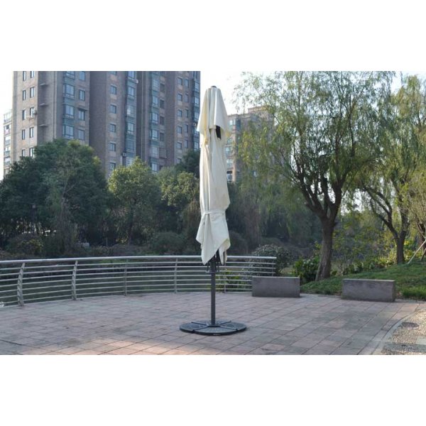 Sunrise Parasol Premium - 4 x 4 m + Tekstilimpregnering for utemøbler Sunrise Parasol Premium - 4 x 4 m + Tekstilimpregnering for utemøbler