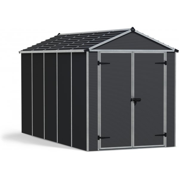 Canopia Rubicon Ultra Durable Redskapsbod 7 m² - Mørkegrå Canopia Rubicon Ultra Durable Redskapsbod 7 m² - Mørkegrå
