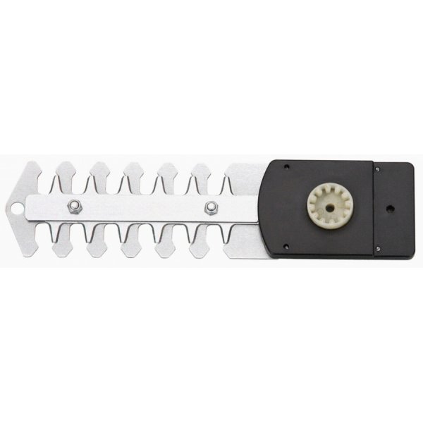 Batteridrevet gresstrimmer med teleskophndtak