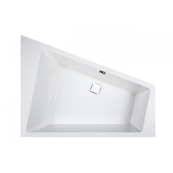 Trapets hjørnebadekar - -serien | dybde 48 cm | Høyremontert modell Trapets hjørnebadekar - -serien | dybde 48 cm | Høyremontert modell