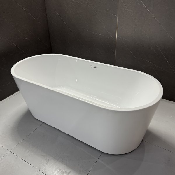 Badekar Hilo frittst�ende 150 � 75 cm