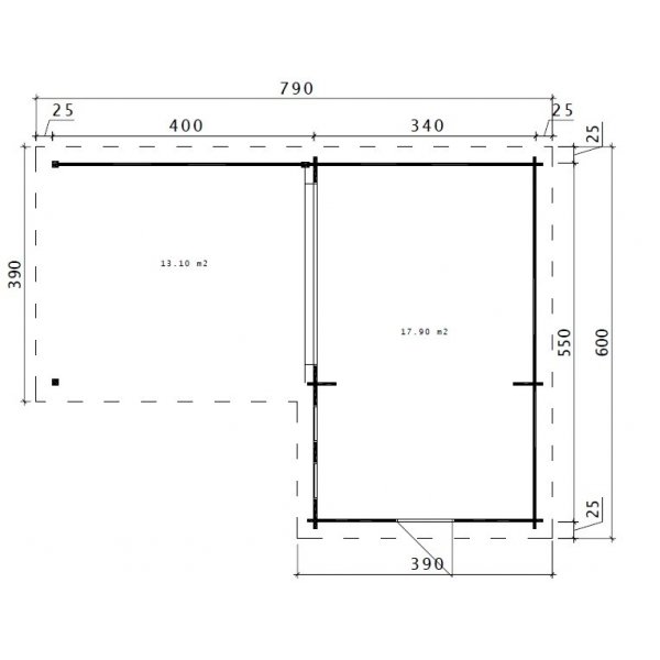 Fritidshus Karl E - 34,5 m