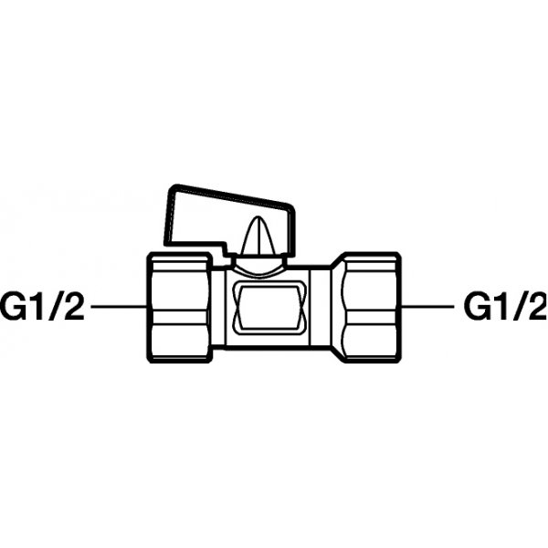 FM Mattsson Kuleventil Krom - 2281-1501 FM Mattsson Kuleventil Krom - 2281-1501