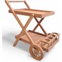 Serveringsvogn Utend�rs Retro Barvogn Teak - Salt�