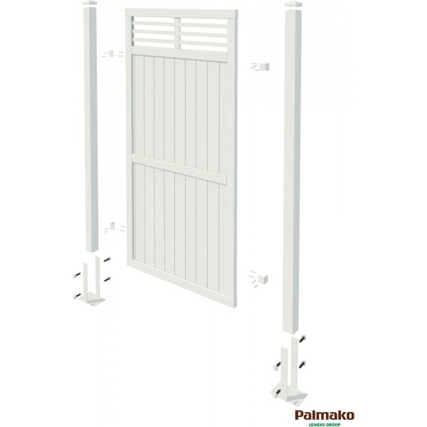 Veggskjerm Birgit 2 - Hvit Veggskjerm Birgit 2 - Hvit