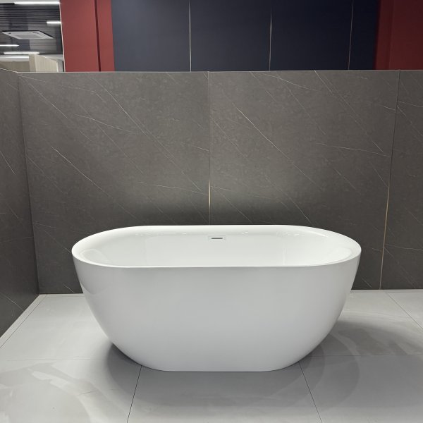 Badekar Pearl frittst�ende 150 � 75 cm